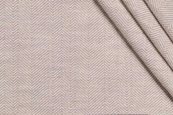 Thibaut Huntley Herringbone W99221 Woven Upholstery Fabric in Lavender