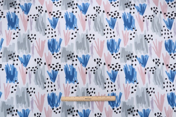 Richloom Flicker Printed Polyester Outdoor Fabric in Shadow