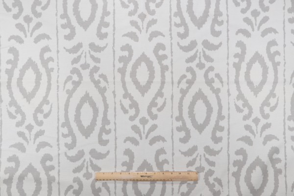 Stroheim & Roman Madagascar Printed Drapery Fabric in Stone