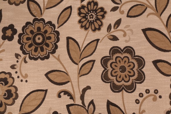 Robert Allen Reyes Tapestry Upholstery Fabric in Beeswax