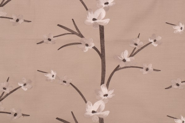 Click for 4 Yards Richloom Platinum Collection Juanita Embroidered Drapery Fabric in Silver Richloom Platinum Collection Juanita Embroidered Drapery Fabric in Silver