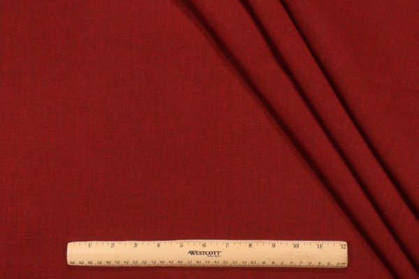 Solid Woven Outdoor Fabric in Dragon Fruit