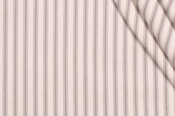 Covington New Woven Ticking Woven Cotton Decorator Fabric in 95-Dolphin