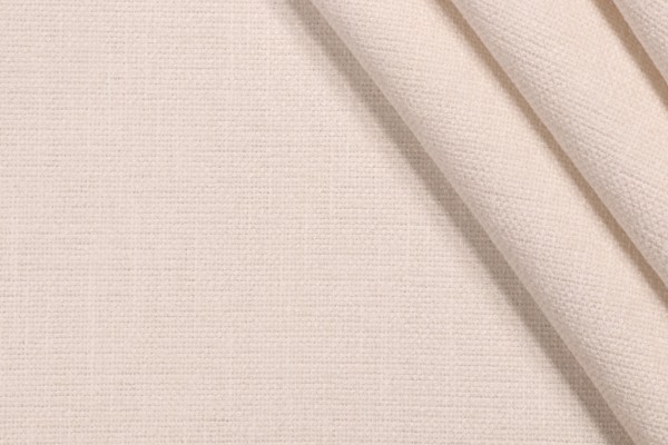 Crypton Solid High Performance Chenille Upholstery Fabric in Bone