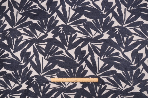 Covington Kilwa Chenille Upholstery Fabric in 55-Navy