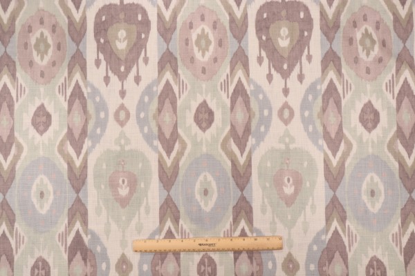 Click for 0.88 Yards P Kaufmann Buketan Printed Drapery Fabric in Sea Breeze P Kaufmann Buketan Printed Drapery Fabric in Sea Breeze