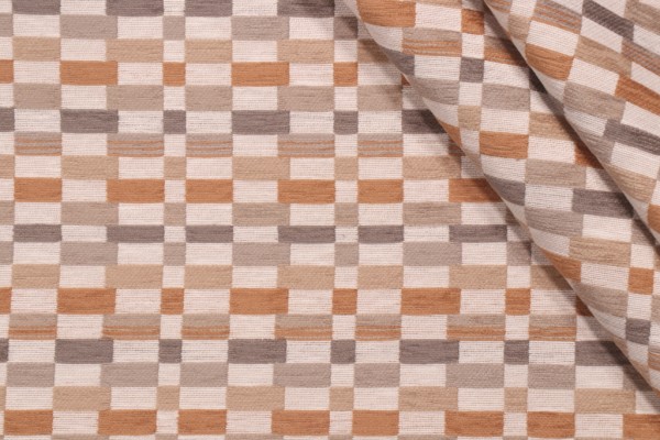 Golding Ezra Woven Chenille Upholstery Fabric in Caramel