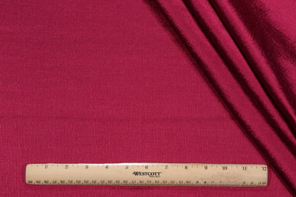 P Kaufmann Lumis Woven Decorator Fabric in Fuchsia