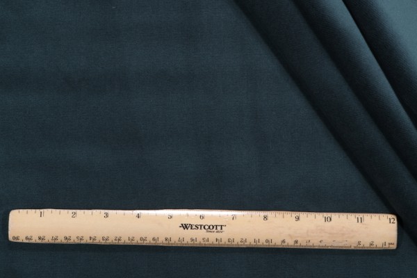 Kaufmann Merit High Performance Velvet Upholstery Fabric in Teal