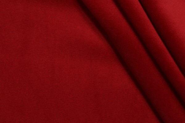 Kaufmann Merit High Performance Velvet Upholstery Fabric in Geranium