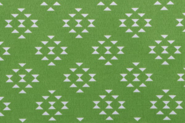 Richloom Dart Printed Polyester Outdoor Fabric in Seaglass
