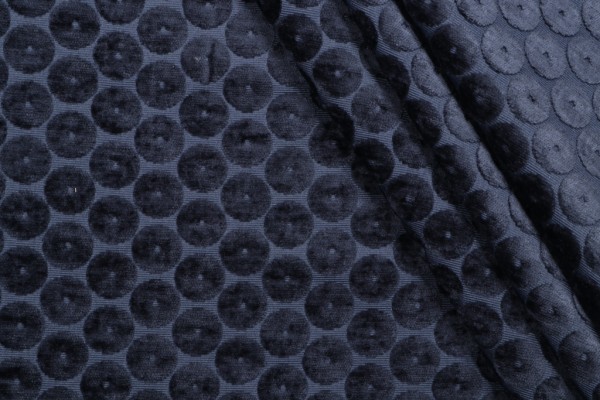 Kaufmann Europa Performance Woven Chenille Upholstery Fabric in Midnight