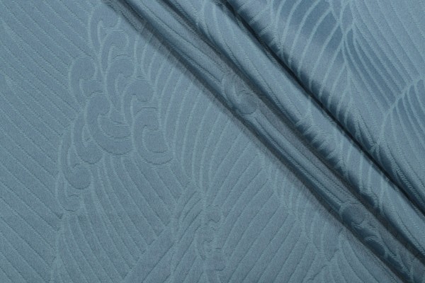Golding Tsunami Woven Matelasse Upholstery Fabric in Aqua