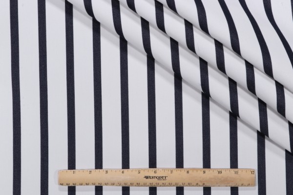 Sunbrella Lido Woven Solution Dyed Acrylic Outdoor Fabric in Indigo