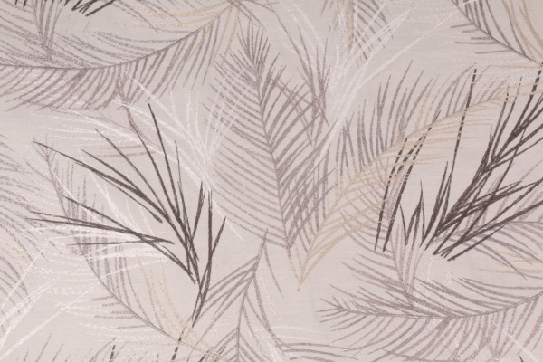 Richloom Swept Away Embroidered Poly Cotton Decorator Fabric in Fog