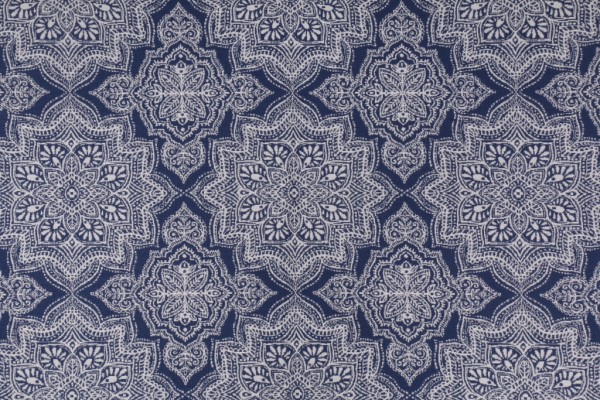 Covington Curacao Woven Polypropylene Outdoor Fabric in 557 Dark Denim