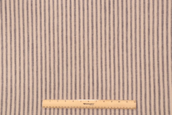 Waverly Pisa Stripe Woven Decorator Fabric in Vintage