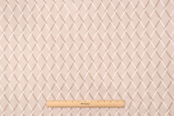 Hamilton Jazz Embroidered Drapery Fabric in Natural