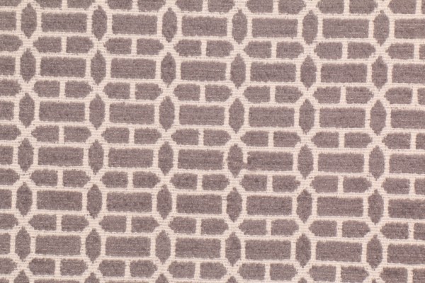 Merrimac/Barrow M9712 Polyester Chenille Upholstery Fabric in Gray