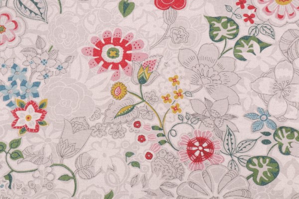 Click for 0.88 Yards Stof France Irina Printed Drapery Fabric in Multicolore Stof France Irina Printed Drapery Fabric in Multicolore