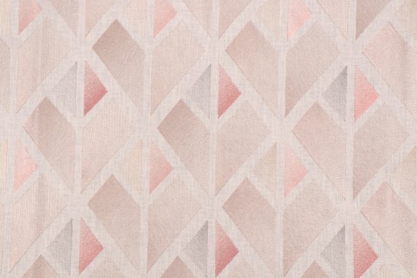 Valiant Fabrics Reza Embroidered Drapery Fabric in Powder