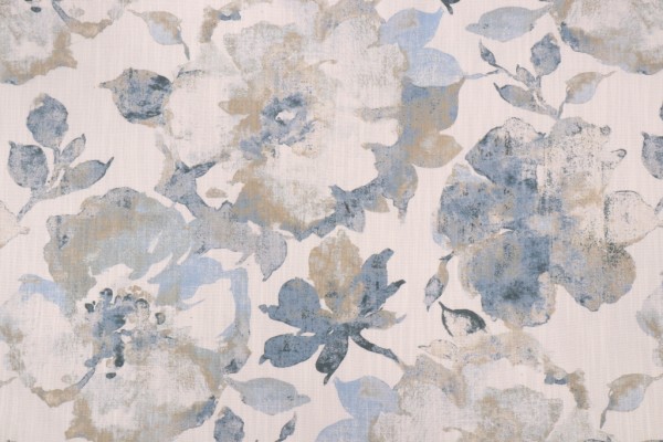 Richloom Arella Printed Polyester Drapery Fabric in Vapor