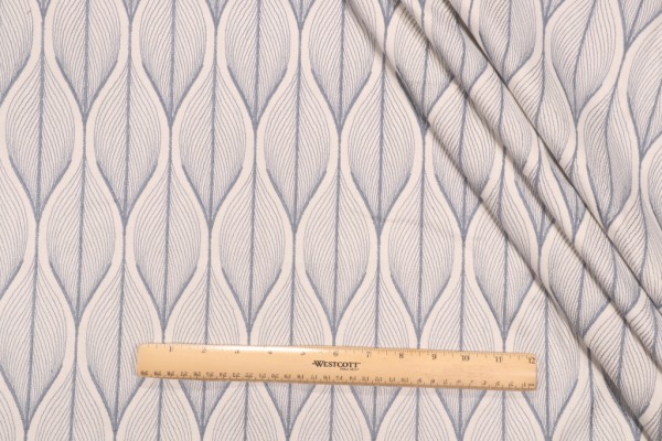 Click for 0.75 Yards Richloom Respite Embroidered Drapery Fabric in Ocean Richloom Respite Embroidered Drapery Fabric in Ocean