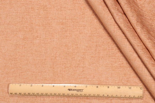 Richloom Ewan Woven Chenille Upholstery Fabric in Squash