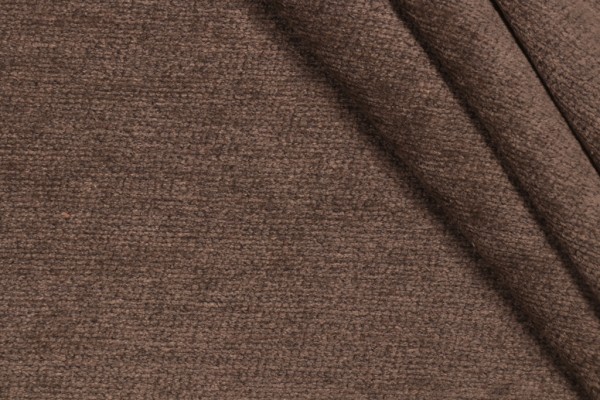 Clarence House Delray Woven Polyester Chenille Outdoor Fabric in Truffle