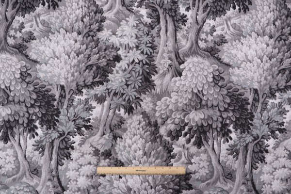 P Kaufmann Into The Woods Printed Cotton Drapery Fabric in Birch