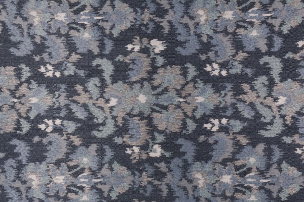 Robert Allen Fine Ikat RR BK Tapestry Upholstery Fabric in Lapis