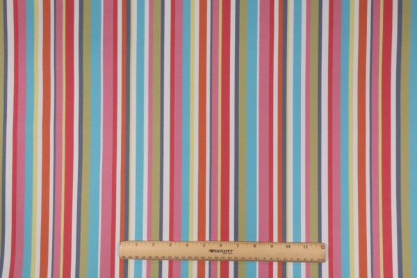 Click for 0.5 Yards Covington Reef Stripe Woven Outdoor Fabric in 382 Summer Covington Reef Stripe Woven Outdoor Fabric in 382 Summer