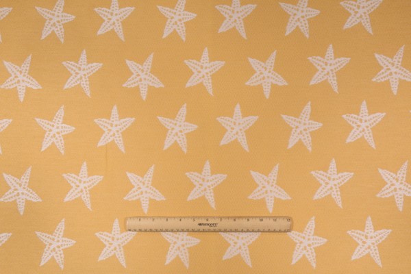 Click for 0.5 Yards Covington Star Fish Woven Outdoor Fabric in 885 Sunshine Covington Star Fish Woven Outdoor Fabric in 885 Sunshine