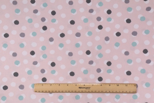 Premier Prints Free Dots Printed 7oz Cotton Drapery Fabric in English