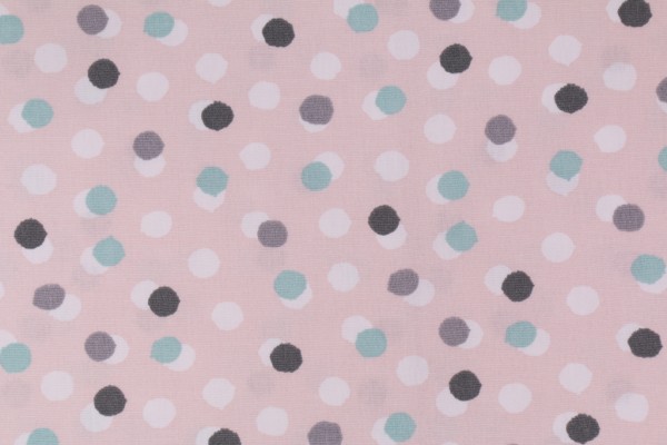 Premier Prints Free Dots Printed 7oz Cotton Drapery Fabric in English