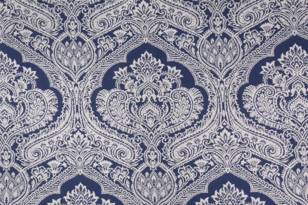 Covington Jacaranda Woven Polypropylene Outdoor Fabric in 557 Dark Denim