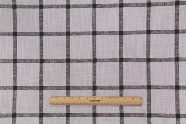 Click for 5.25 Yards Premier Prints Aaron-Slub Canvas Printed Cotton Drapery Fabric in Ink Premier Prints Aaron-Slub Canvas Printed Cotton Drapery Fabric in Ink