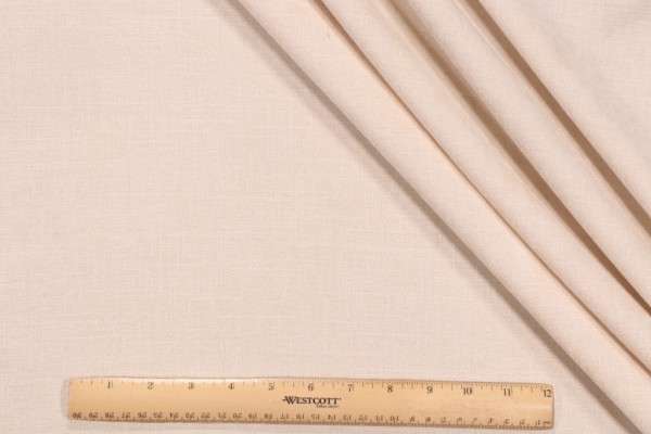 PK Lifestyles Remy Woven Chenille Upholstery Fabric in Cream