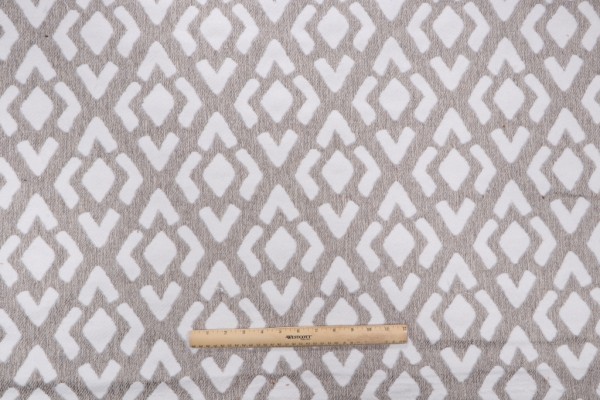 Hamilton Telluride Woven Chenille Upholstery Fabric in Granite