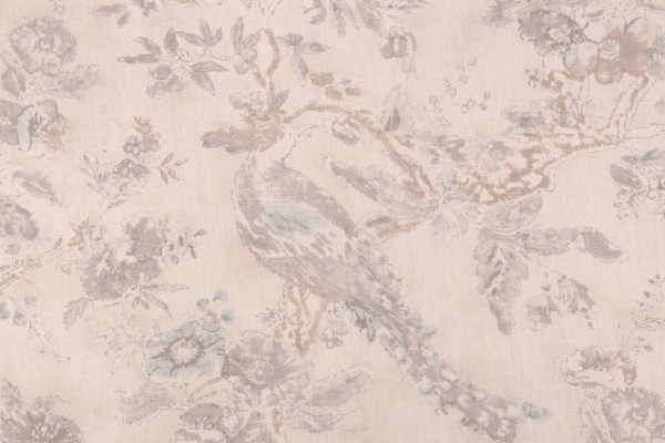 Kaufmann Woodward Printed Drapery Fabric in Flint