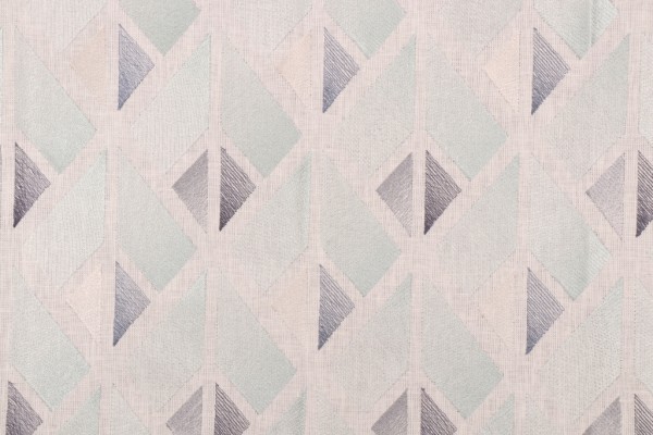 Valiant Fabrics Reza Embroidered Drapery Fabric in Resort