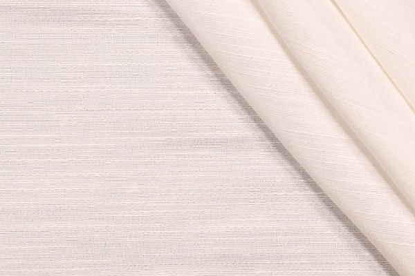 Kaufmann Bellino Woven Drapery Fabric in Chalk