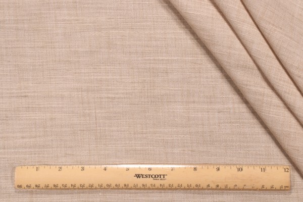 P Kaufmann Bellino Woven Drapery Fabric in Flax