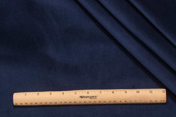 Holly Hunt Aqua Solution Dyed Acrylic Velvet Outdoor Fabric in Neptune