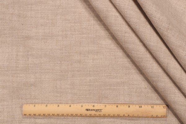 Kaufmann Maeve Woven Upholstery Fabric in Linen