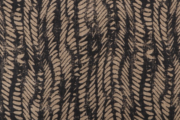 P Kaufmann Jira Printed Drapery Fabric in Charcoal