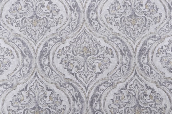 Magnolia Home Marsala Printed Cotton Drapery Fabric in Pebble