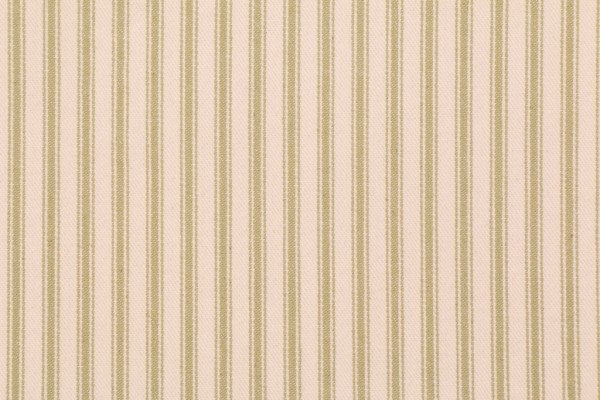 Click for 3.13 Yards Waverly Classic Ticking Woven Cotton Drapery Fabric in Sage Waverly Classic Ticking Woven Cotton Drapery Fabric in Sage