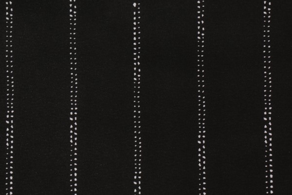 Premier Prints Carlo Printed Poly Outdoor Fabric in Black