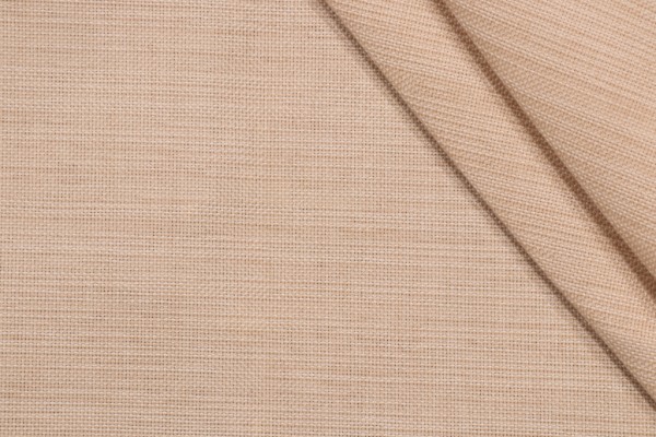 Seaside Solid Woven Polyester Outdoor Fabric in Parchment